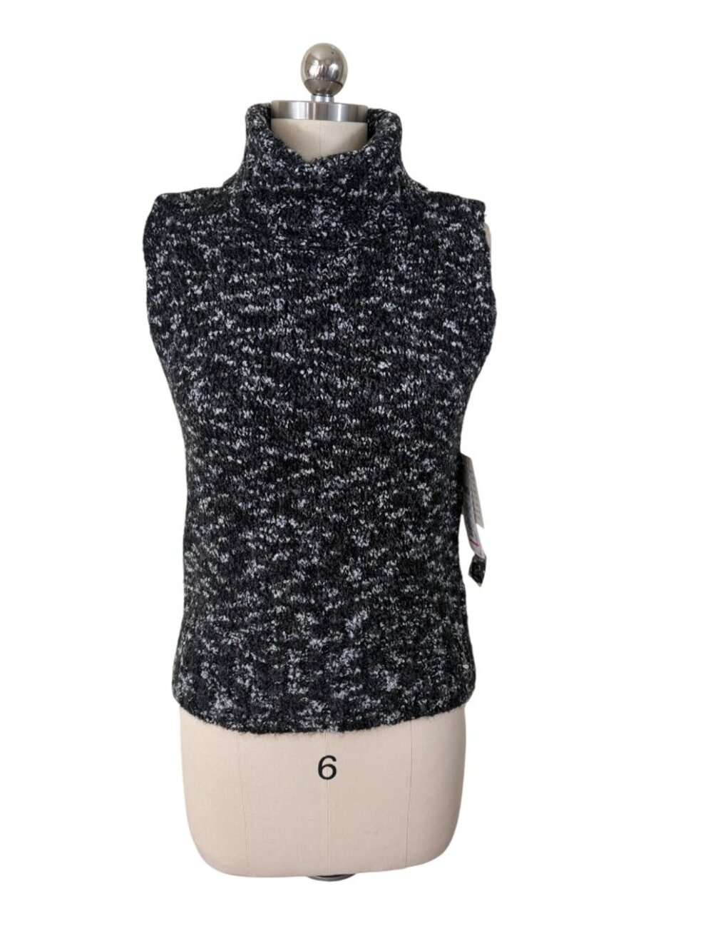 Jones New York 90s Minimalist Turtleneck Sweater Small NWT Chunky Dark Academia